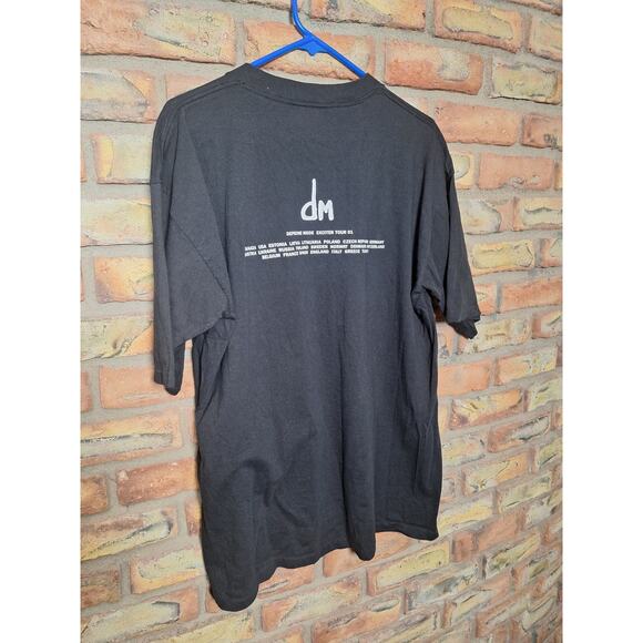 Depeche Mode Exciter Tour 2001 Concert Tee XL – Big! Tag Vintage Band Shirt - Picture 5 of 9
